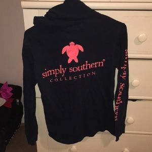 Simply Southern t-shirt with hood